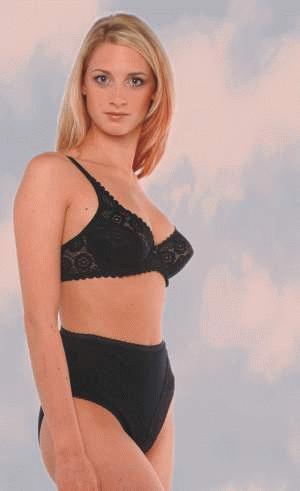 Amour Lace Brief (black) image